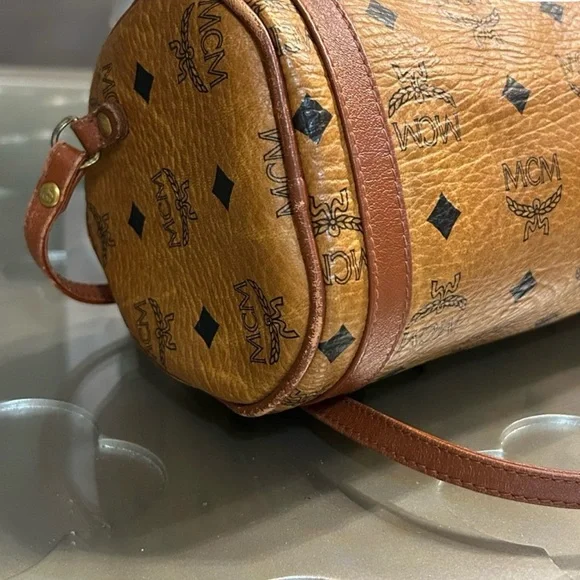 MCM Vintage Visetos Barrel Crossbody bag - Picture 7 of 10